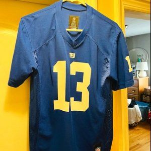 New York Giants Odell Beckham Football Jersey Youth L(14-16) NFL Players Vintage